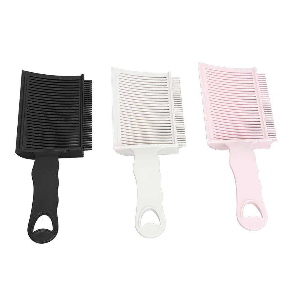 3pcs Fade Comb Professional Salon Barber Hair Cutting Clipper Comb Flat Top Comb Styling Tool for Men