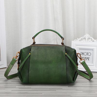 Sacs à bandoulière en cuir véritable pour femmes, sacs à main Design Vintage de grande capacité pour dames, sacoche à bandoulière