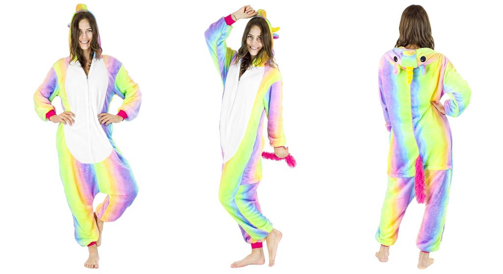 Kostium Onesie rainbow pegasus - M