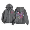 Kids Fashion Women's Lightweight Long Sleeve Zipper Hoodie Printed Hoodie With Pockets