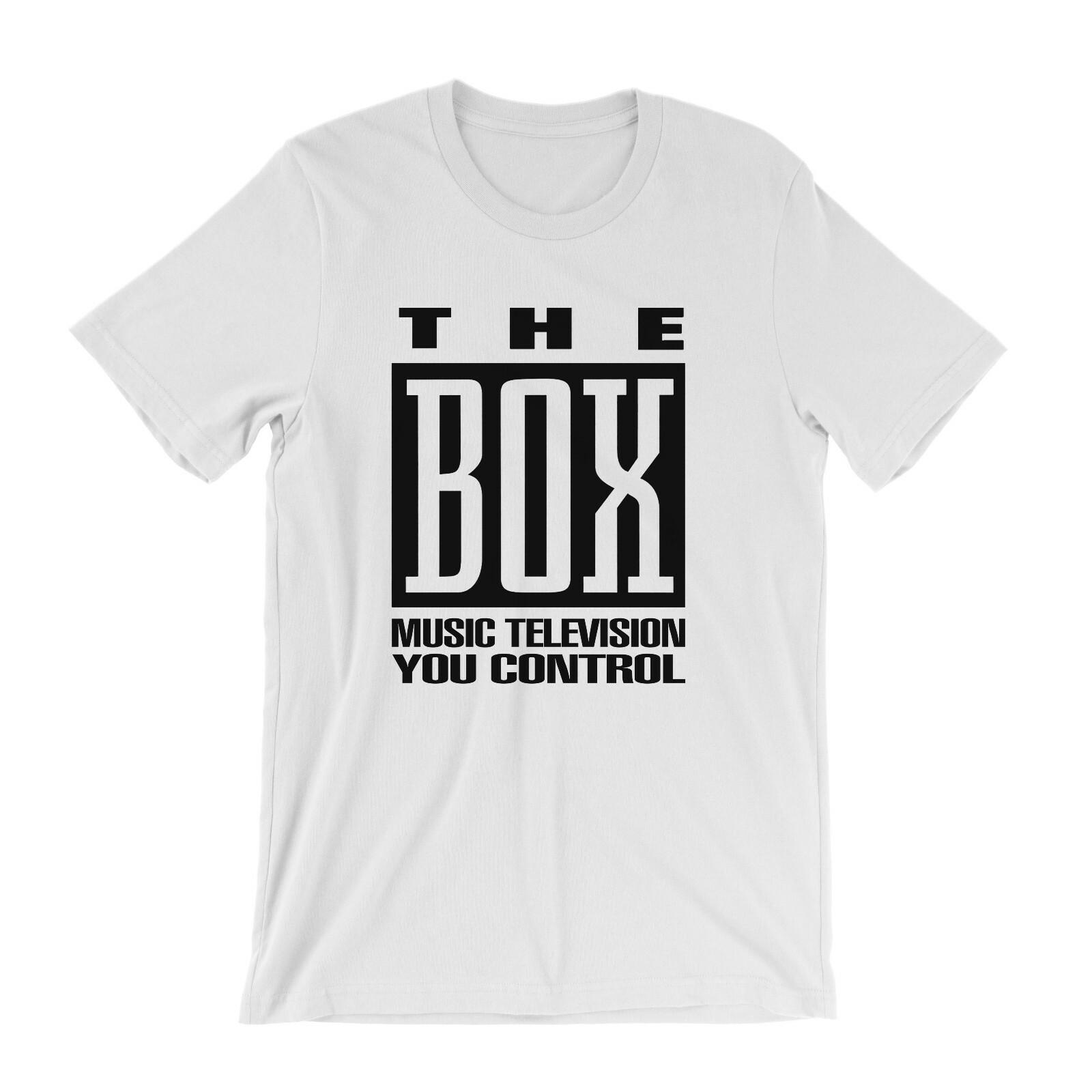 

26 The Box T Shirt - Music Television You Control - MTV Yo! VH1 90 s video tv Unisex T-Shirt XXXXL