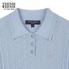 Teenie Weenie Bear Logo Short Sleeve Polo Knit Top