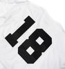 Wieoldeuwoldeu Weird 18 Rugby Jersey White