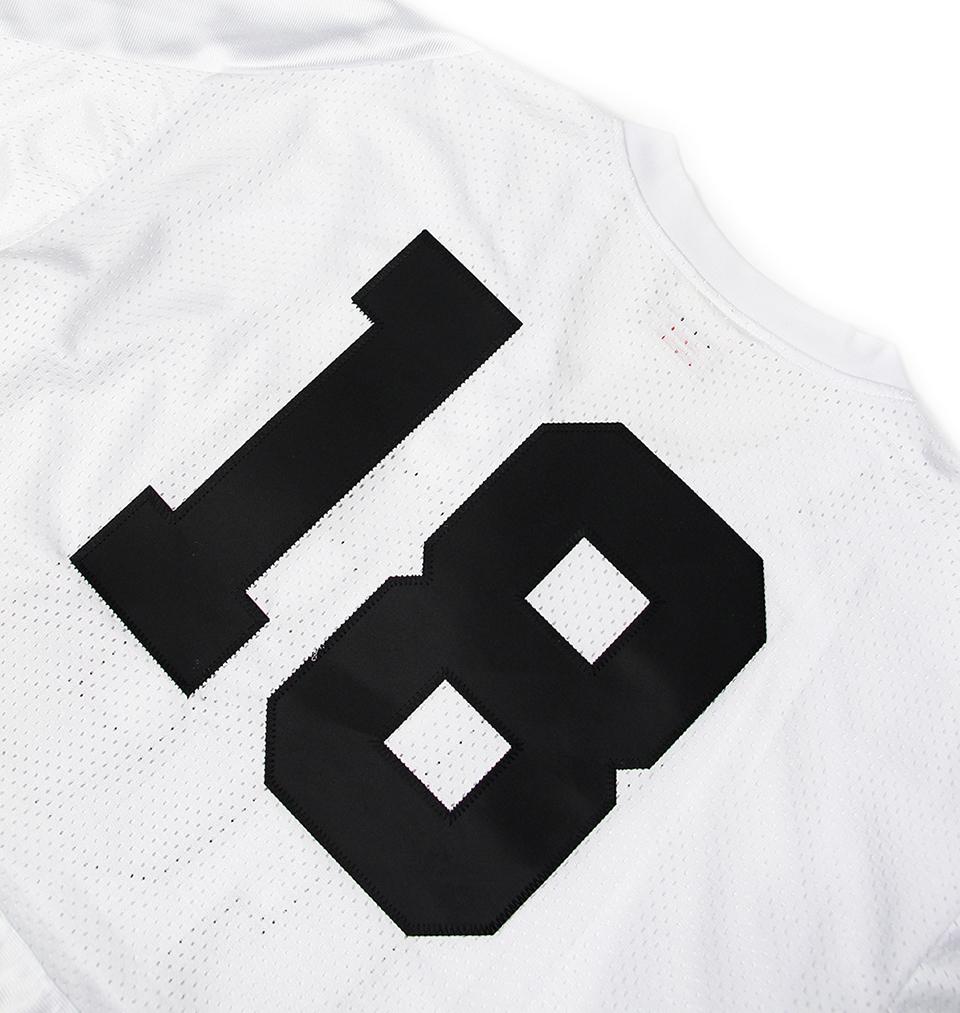 Wieoldeuwoldeu Weird 18 Rugby Jersey White