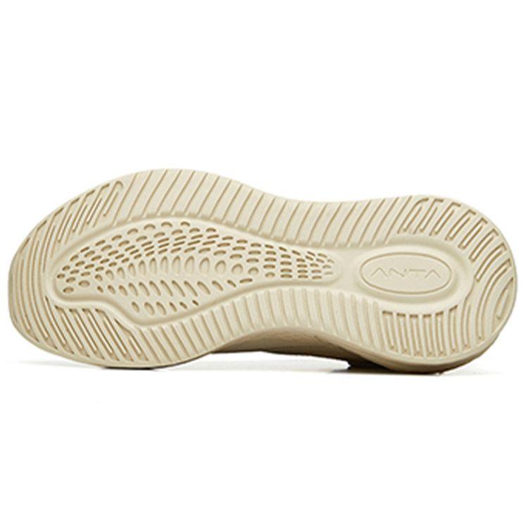 Anta C37+ Soft Sole Breathable Lightweight Low Top Running Shoes Women sneaker Yellow White 922235537-4