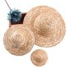 Straw Hat Unleash Your Creativity with DIY Painting Hat for Artists and Crafters Trendy Fashion Accessory DIY Straw Hat