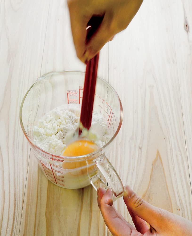 Hario Vyrobeno v Japonsku Tepelně odolná skleněná odměrka široká 500 ml MJCW-50-R-BK