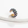 New Arrival Multicolor CZ Crystal Ear Cuff Stackable C Shaped Ear Clips No Pierced Cartilage Earring for Women Earcuffs