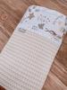 Blanket / waffle blanket 75x100 Boho Forest beige