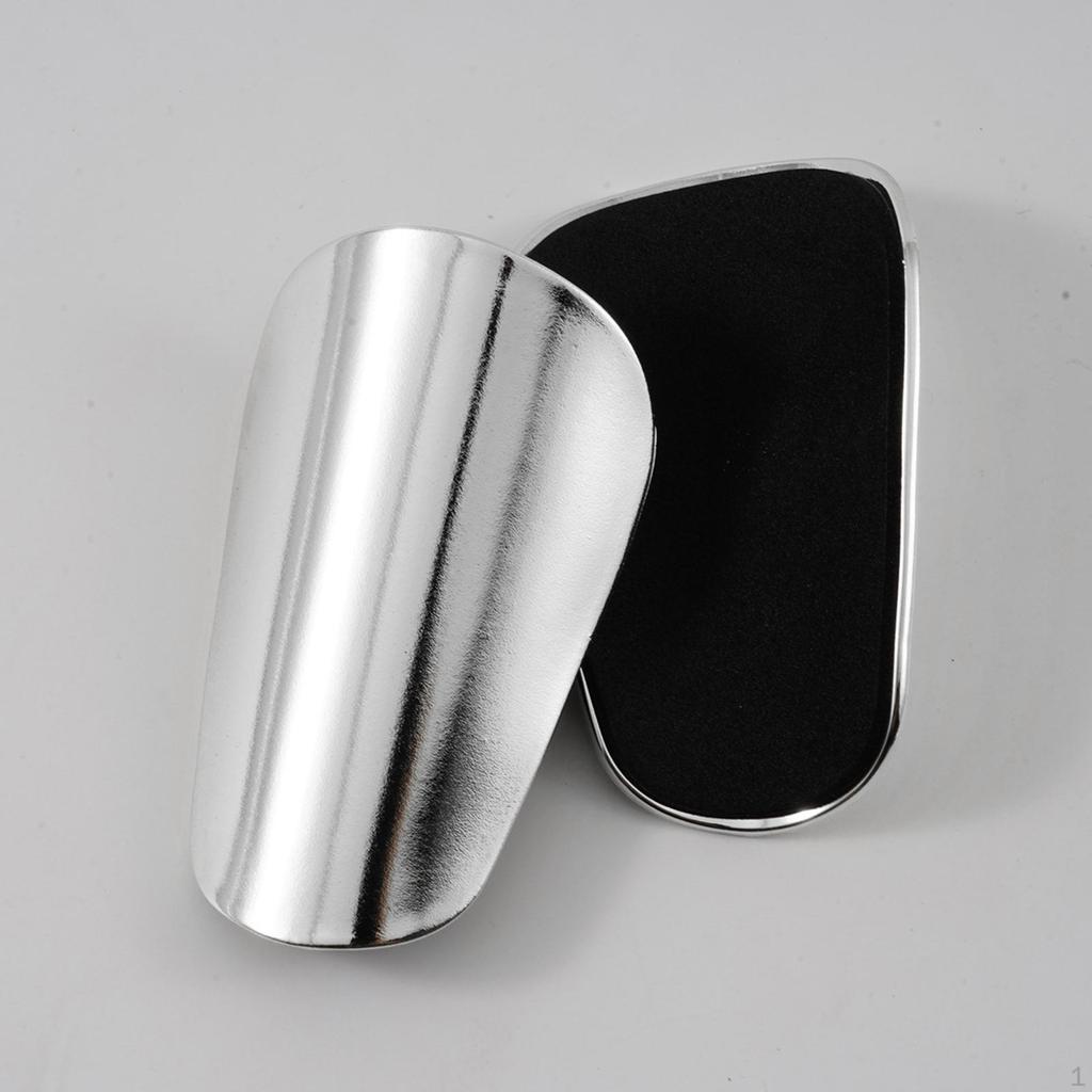 2 Stück Mini Fußball Schienbeinschoner Beinschutz Schutzausrüstung Leichtgewichtige Spielausrüstung Klein