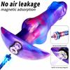 New Colorful Liquid Silicone Anal Plug – Realistic Phallic Design, Suitable for Anal Play and Masturbation (BDSM/Adult Toy #S)