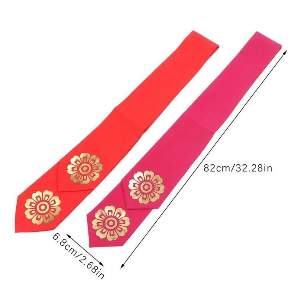 Sweet Flower Korean Headband Ribbon Traditional Korean Hanbok Hairband Hair Clip Court Stage Dance Costume Hanfu