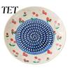 Piatto Grattugia Pomodoro Piatto Aglio in Ceramica, Grattugia Manuale Frutta Zenzero Formaggio, Disco di Macinazione Sicuro Tritatutto da Cucina Multifunzione Piatto per