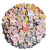 60 Cute Japanese Style Loli Manor Stickers for Phone, Suitcase, Tablet - Waterproof Decorations