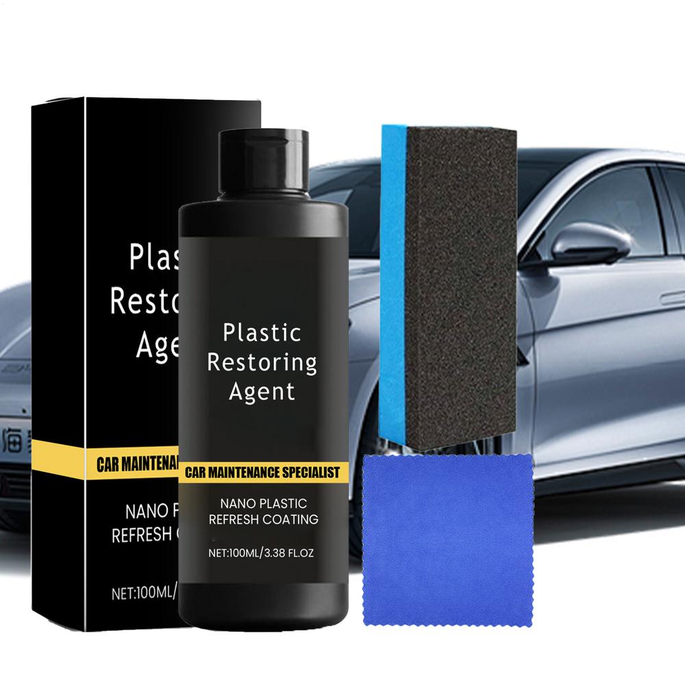 Car Restorer Kit Powerful Car Cleaning Kit 100ml Vehicles Refurbish Agent Cars Gentle Scratch Repair Agent
