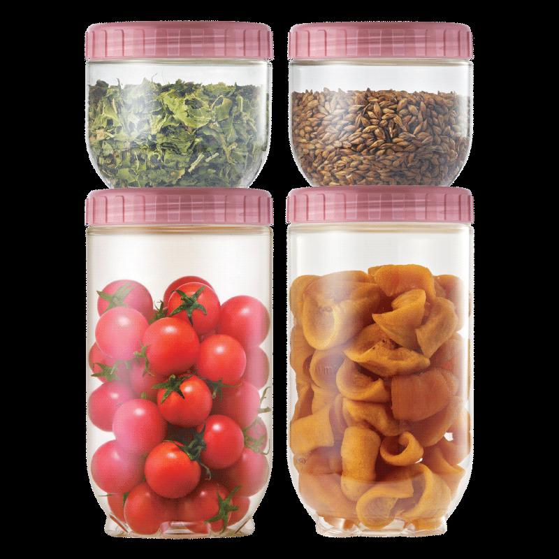 LocknLock 4-Piece Refrigerator Storage Container Set