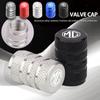 For MG 4PCS Car Wheel Tire Valve Cap Cover Airdust Waterproof HS ZS GS 3 5 6 7 Hector TF GT ZR Qn2