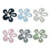 Flower Shaped Silicone Coasters Heat Resistant Placemats for Hot Pots Pans Non-Slip Table Protectors for Modern Kitchen