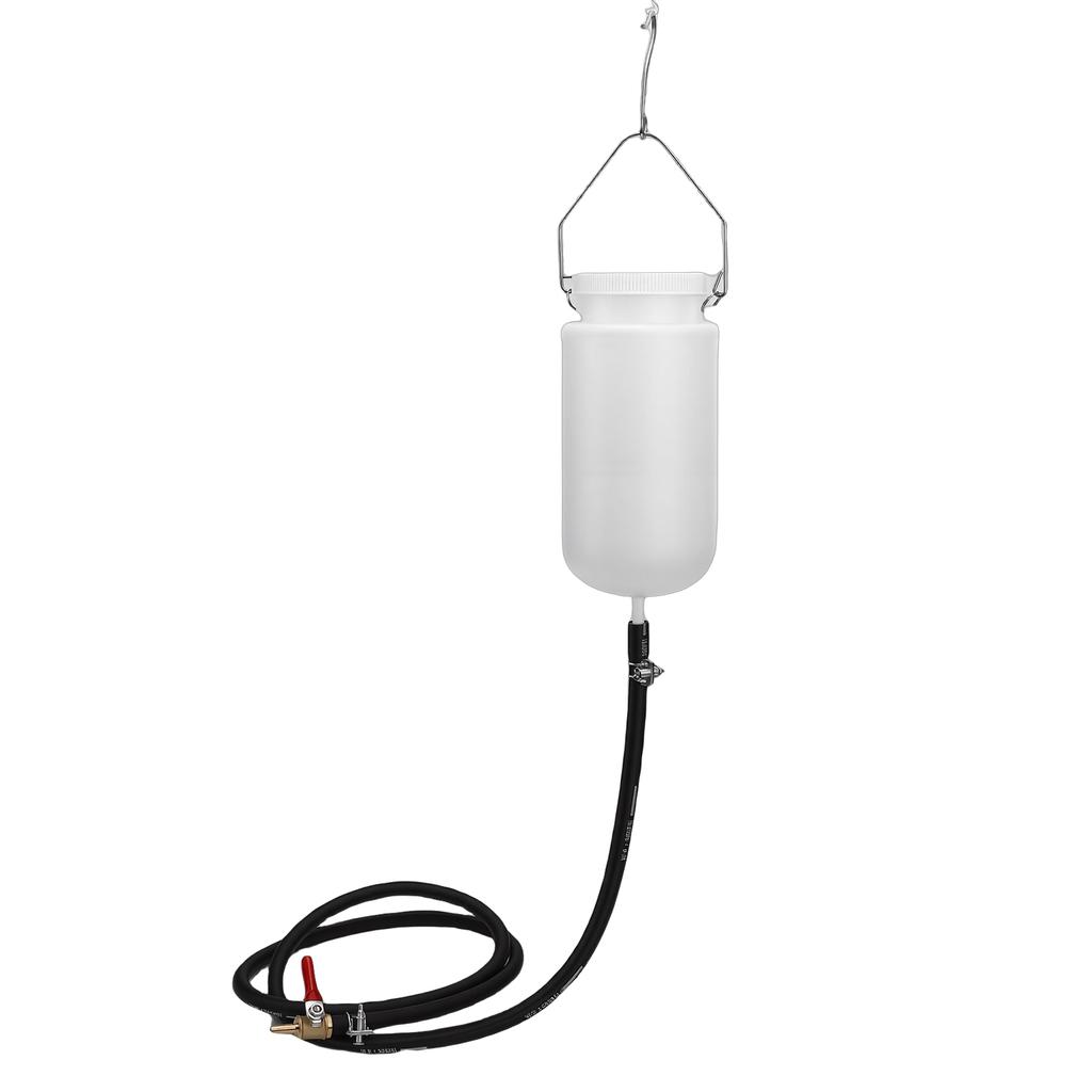 Kit di riparazione per carburante ausiliario per moto da 1 L con tubo e valvola di intercettazione per moto da cross, Cruiser, Bicicletta