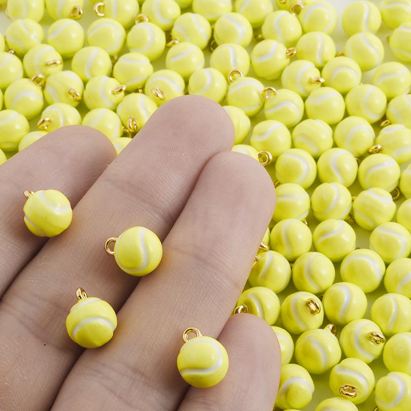 2pcs Different Style Fish Dog Ball Oil Drop Charms For Jewelry Making Necklace Keychain Decor Bulk Charm DIY Pendant Accessories