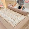 WTEMPO Printed Smooth Surface Foldable High Quality Soft Cotton-filled Mattress All Seasons Thick Bedroom Tatami School Dormitory Bed Mattress Pad