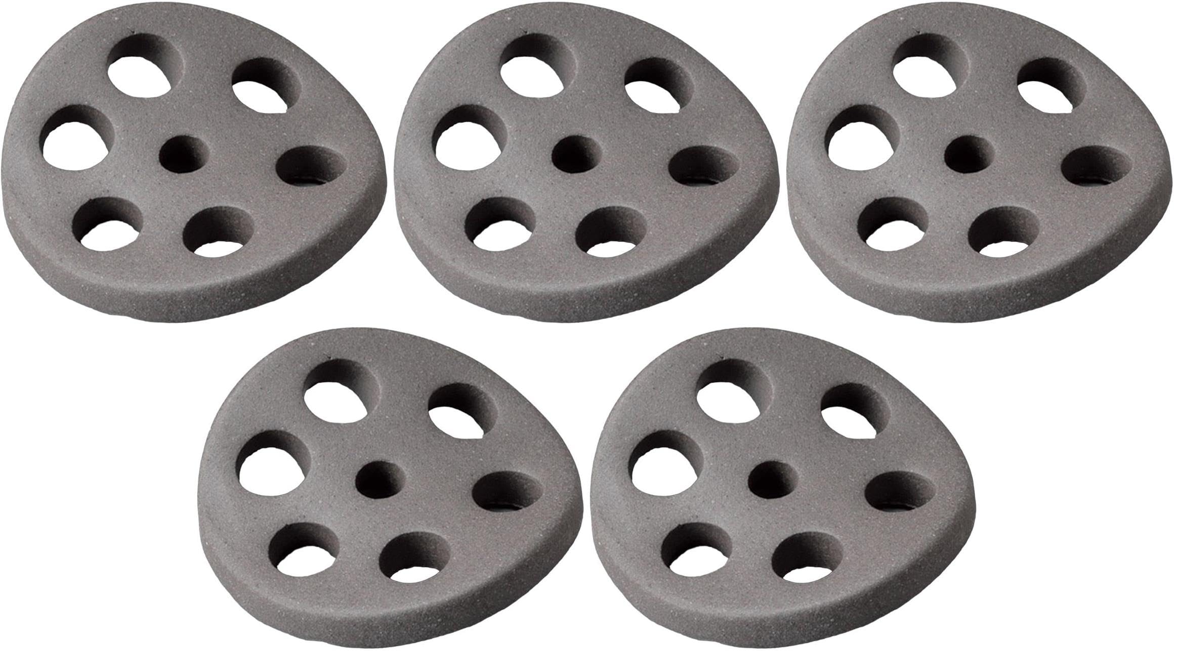 

Setomonohonpo Lotus Root Black Chopstick Rest x 5-Piece [4 1.3cm] чёрный