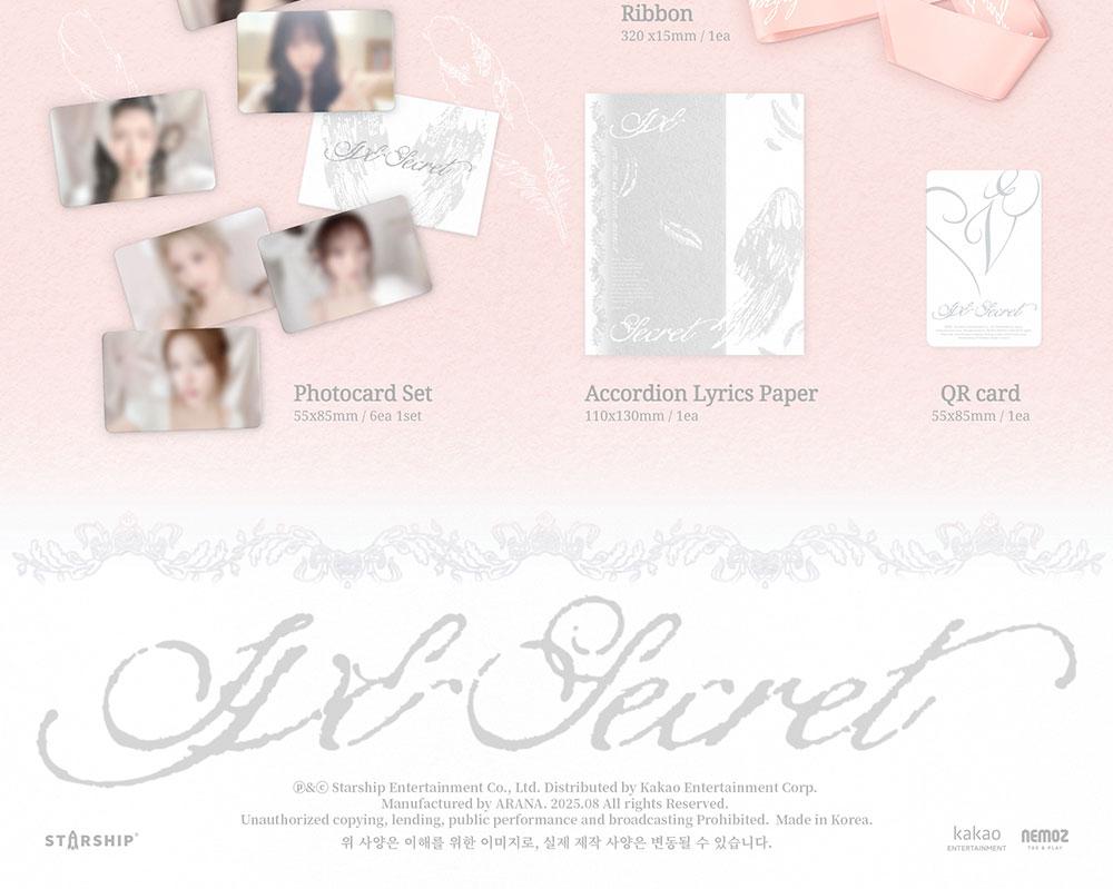 (MD ver.) IVE [IVE SECRET] 4th EP ALBUM