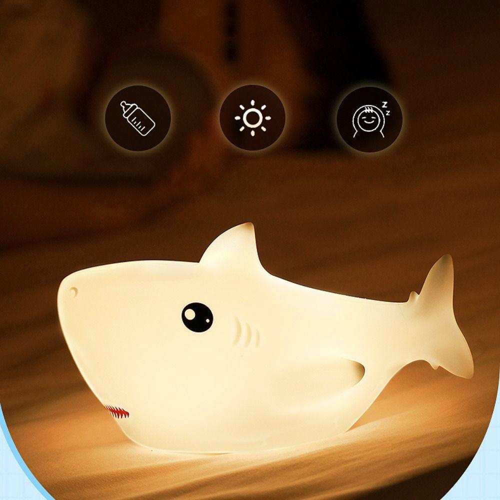 Lovely Bedside Light Silicone Atmosphere Light Home Decoration Night Light  Gift