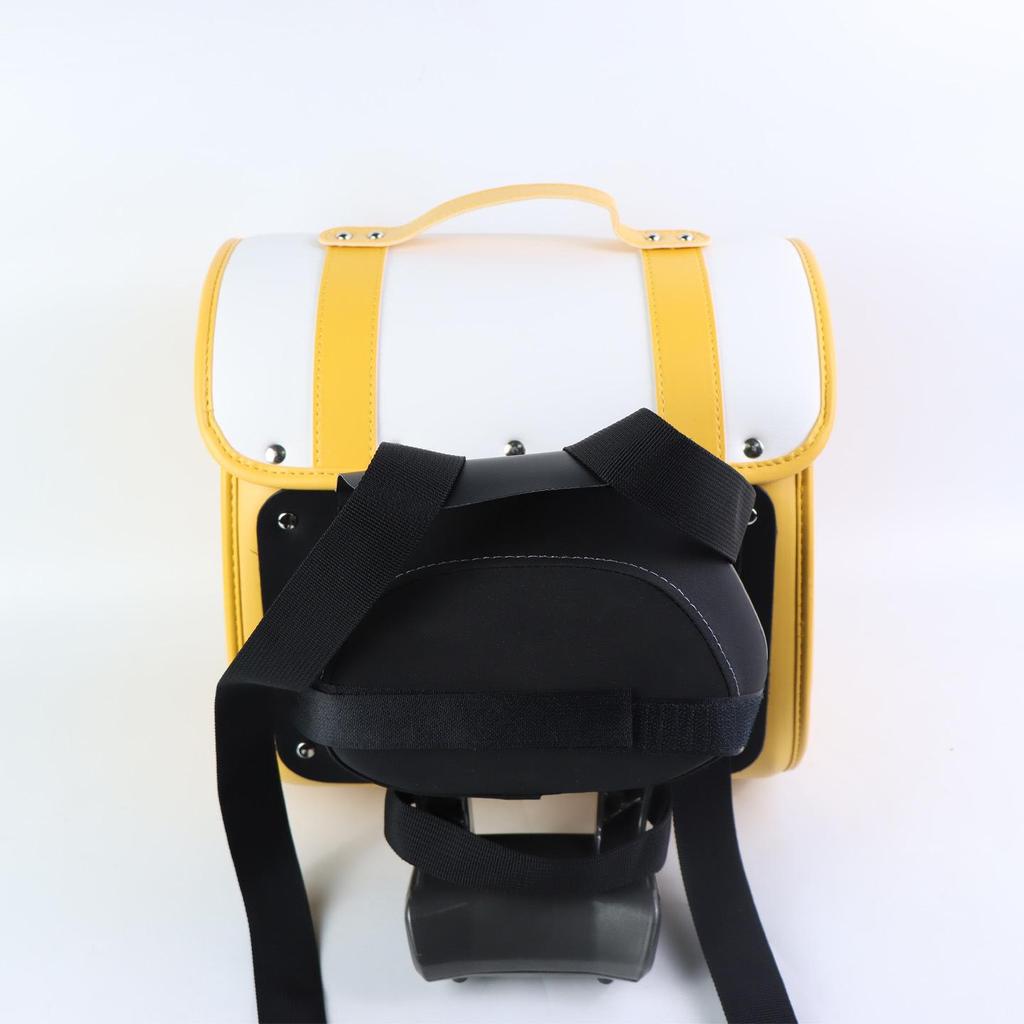 Retro Backrest Rear Hanging Bag for Electric Scooters and Bikes