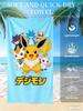 Digimon Beach Towel, Anime Fan Favorite Character Print Quick-Dry Towel for Beach, Pool, Summer Vacations and Anime Enthusiasts