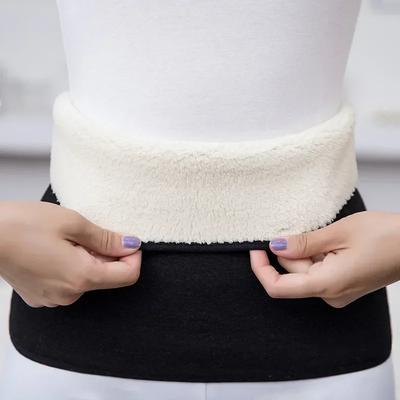 New Cashmere Waist Belts Women Belly Warm Protection Belt Sport Safety Women Lumbar Support Belt Winter Thicken Fitness