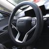 Universal Black Car Steering Wheel Cover: 13.5 To 15 Inches Silicone Black
