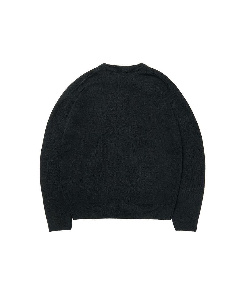 GNOK Herasi Wool Round Knit [Black]