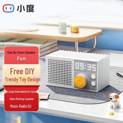 Haut-parleur de bureau intelligent AI Fun XiaoDu prise CN (adaptateur inclus)