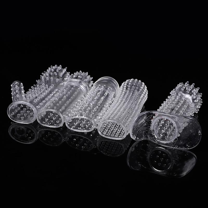 5Pcs Reusable Penis Enlargement Condoms Cock Rings Adult Toy Sex Products Delay Condom For Men Sexy Toys