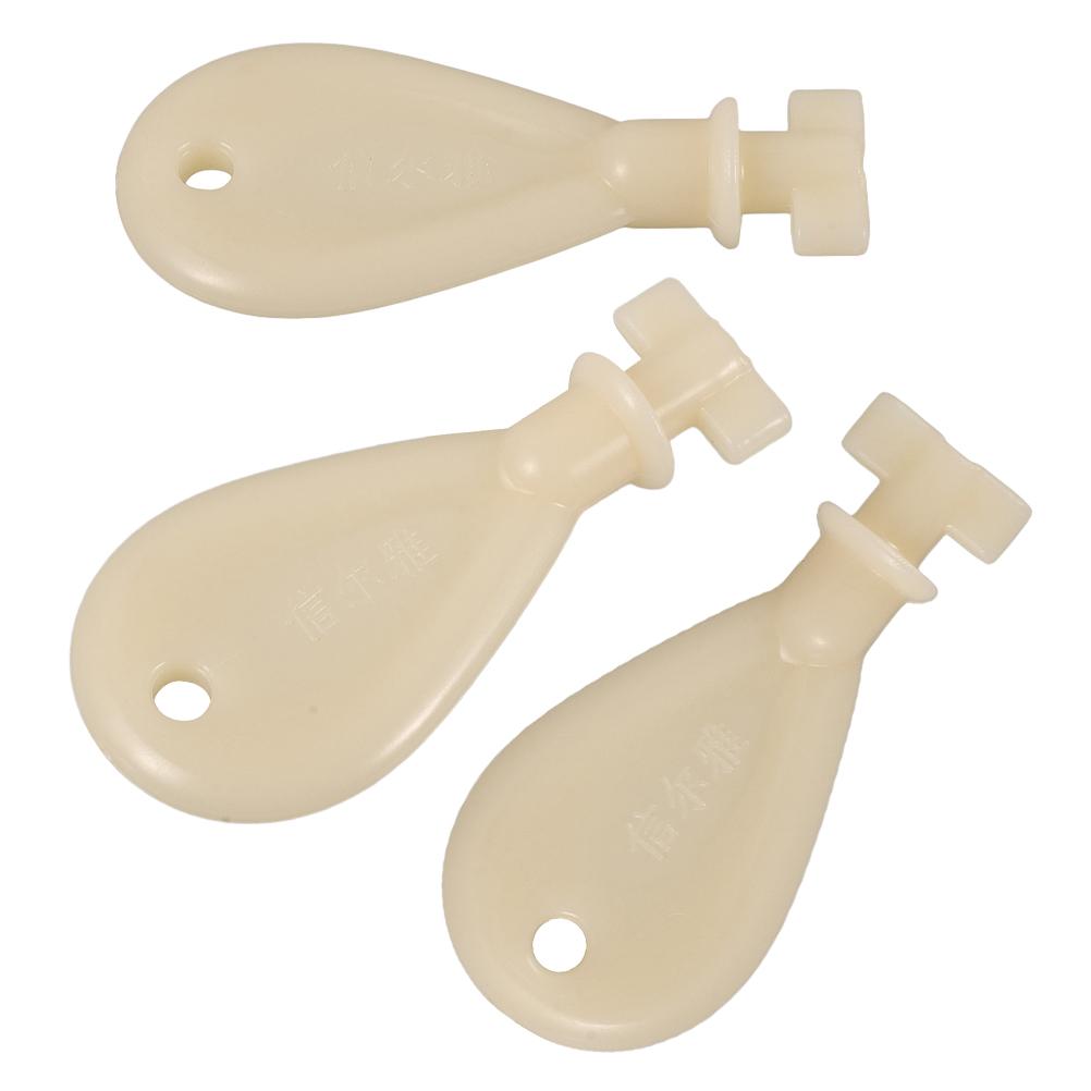  3 Pcs Tissue Box Key Paper Towel Plastic Toilet Commercial Dispenser Keys Replace Replacement Abs Hand