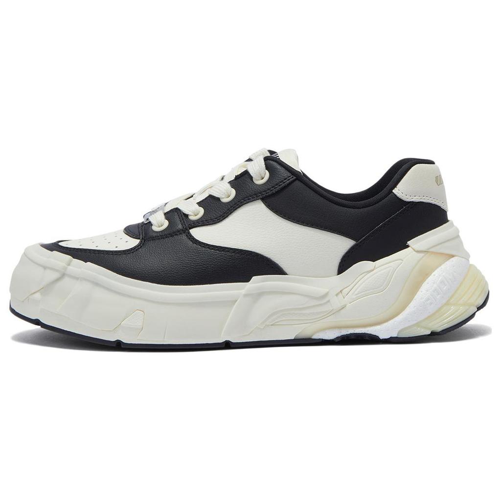 Li Ning Wuji BR Slip Resistant Cushioning Low top Skateboard Shoes Men's Black AZGT083-3