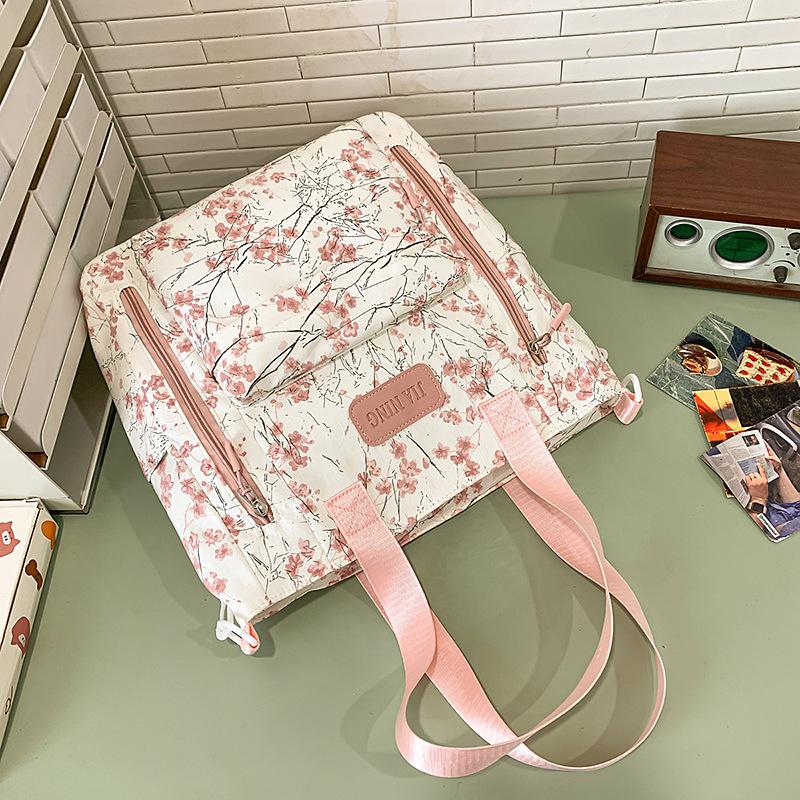 New Chinese style high value fresh and sweet backpack girl junior high school students lightweight large capacity backpack