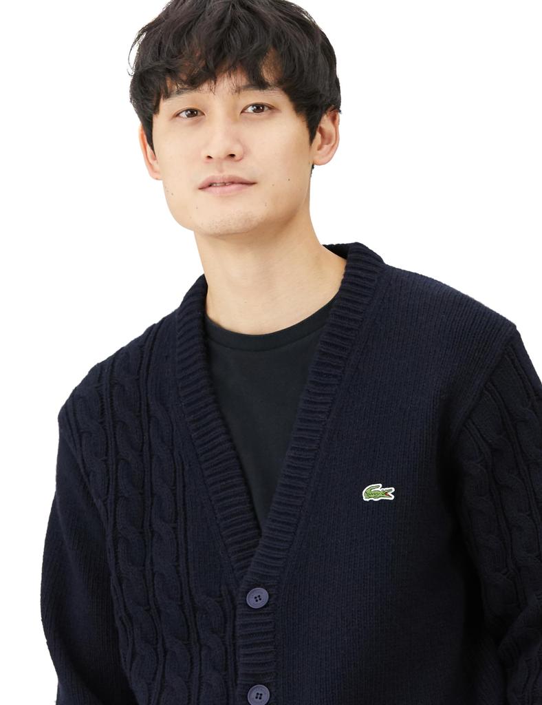 Lacoste Official Asymmetrical Cardigan V-Neck AH7178-991662