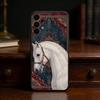 The horse Phone Case For Samsung S25,S24,S21,S22,S23,S30,Ultra,S20,Plus,Fe,Lite Black Shell