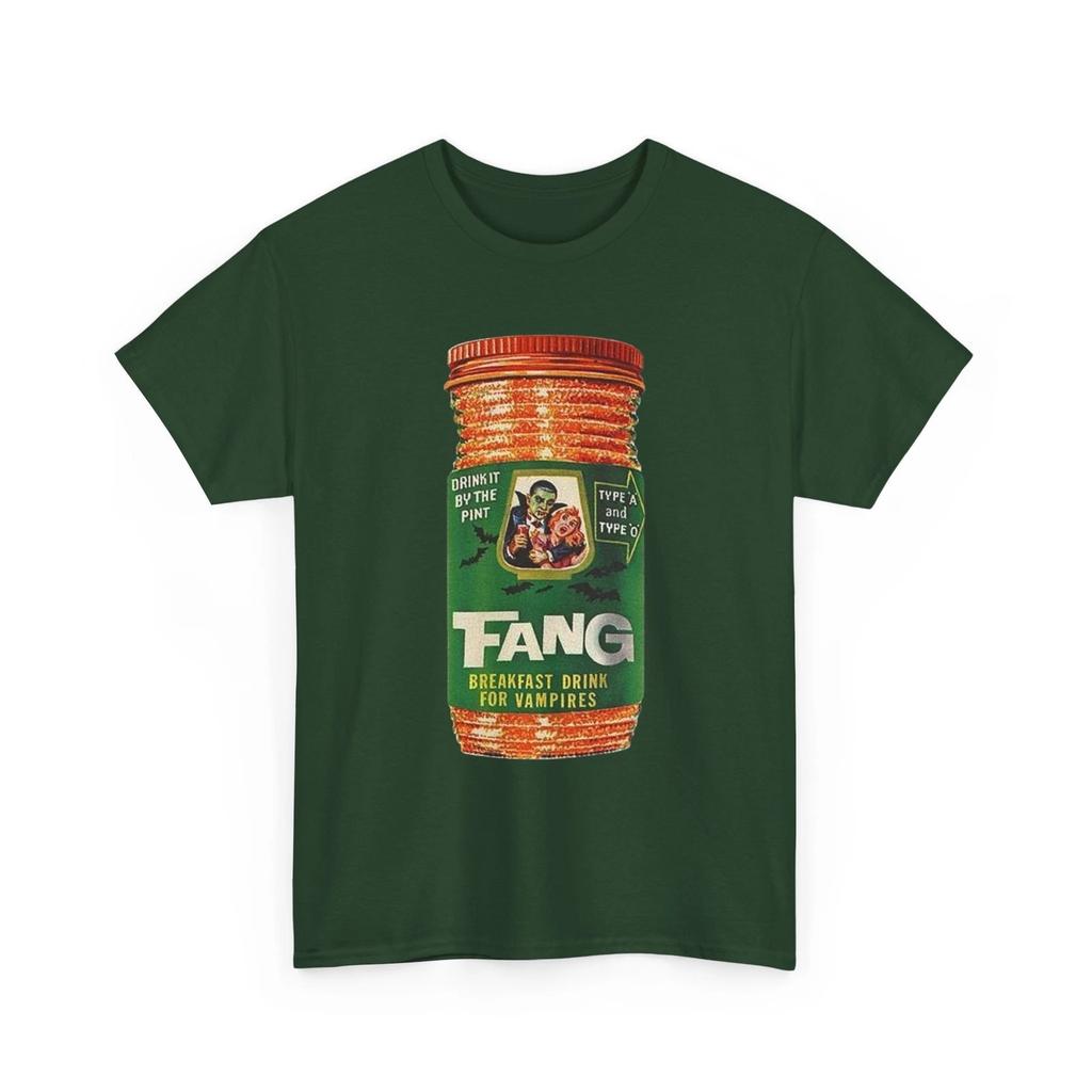 Wacky Packages FANG Jar Printed T shirt Funny TANG Parody