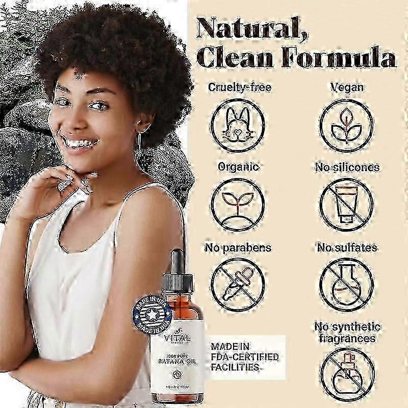1-5x Strands Organic Batana Oil for Hair Growth for All Hair Types 60ml