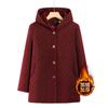 Coat Winter Women's Long Coat Thickened Noble Hooded Coat