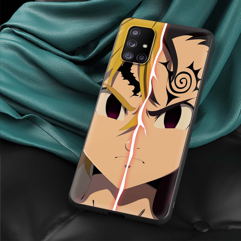Etui na telefon anime Siedem Grzechów Głównych dla Samsunga Galaxy A51 A71 A21S A12 A11 A31 A52 A41 A32 5G A72 A02S Pokrowiec z silikonu TPU