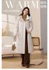 New fashion slim-fitting cotton-padded jacket medium and long over the knee thickened winter cotton-padded jacket showing thin femininity cotton