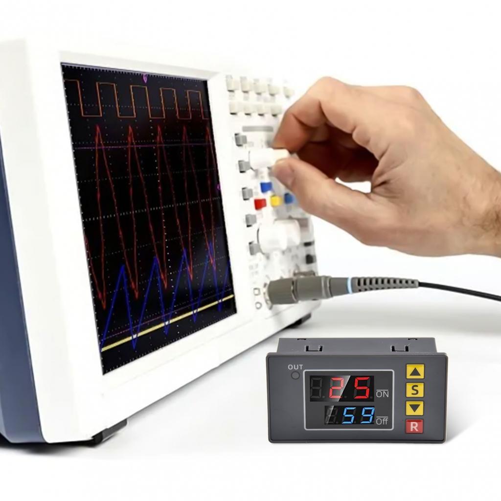 Schalter Zyklus DC 12V Verzögerung Motor Licht EIN-Aus