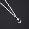 Jewelry Copper Bottom Platinum Plated Bubble Wild Chain Button Head Removable 45 + 5Cm