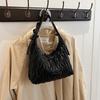 Fashion Bag Women's New Versatile Pleated Shoulder Messenger Bag Women