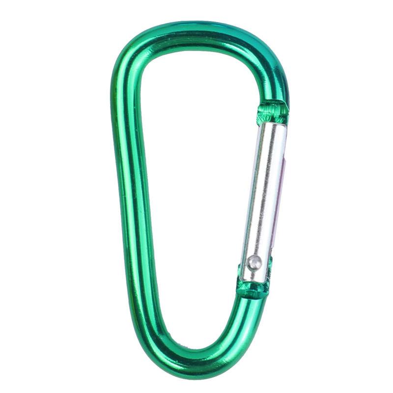 

Міні-брелок Алюмінієвий сплав D-кільце Пряжка Пружина Застібка Гачки Брелок для ключів Інструменти для кемпінгу на відкритому повітрі 1 pcs