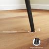 Extendable Dining Table, Expandable Table for 6-8 People, Kitchen Table with Solid Steel Legs